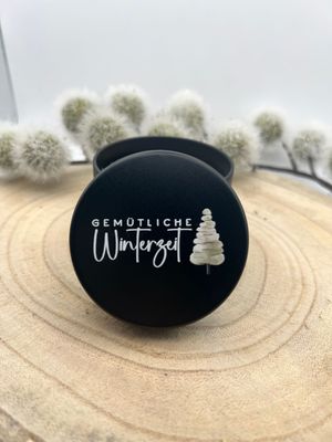 Motivdeckel - Gemütliche Winterzeit Motivdeckel - Gemütliche Winterzeit