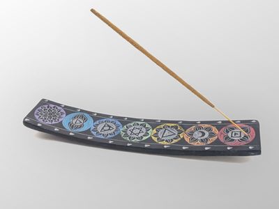 Räucherstäbchenhalter aus Speckstein 7 Chackren