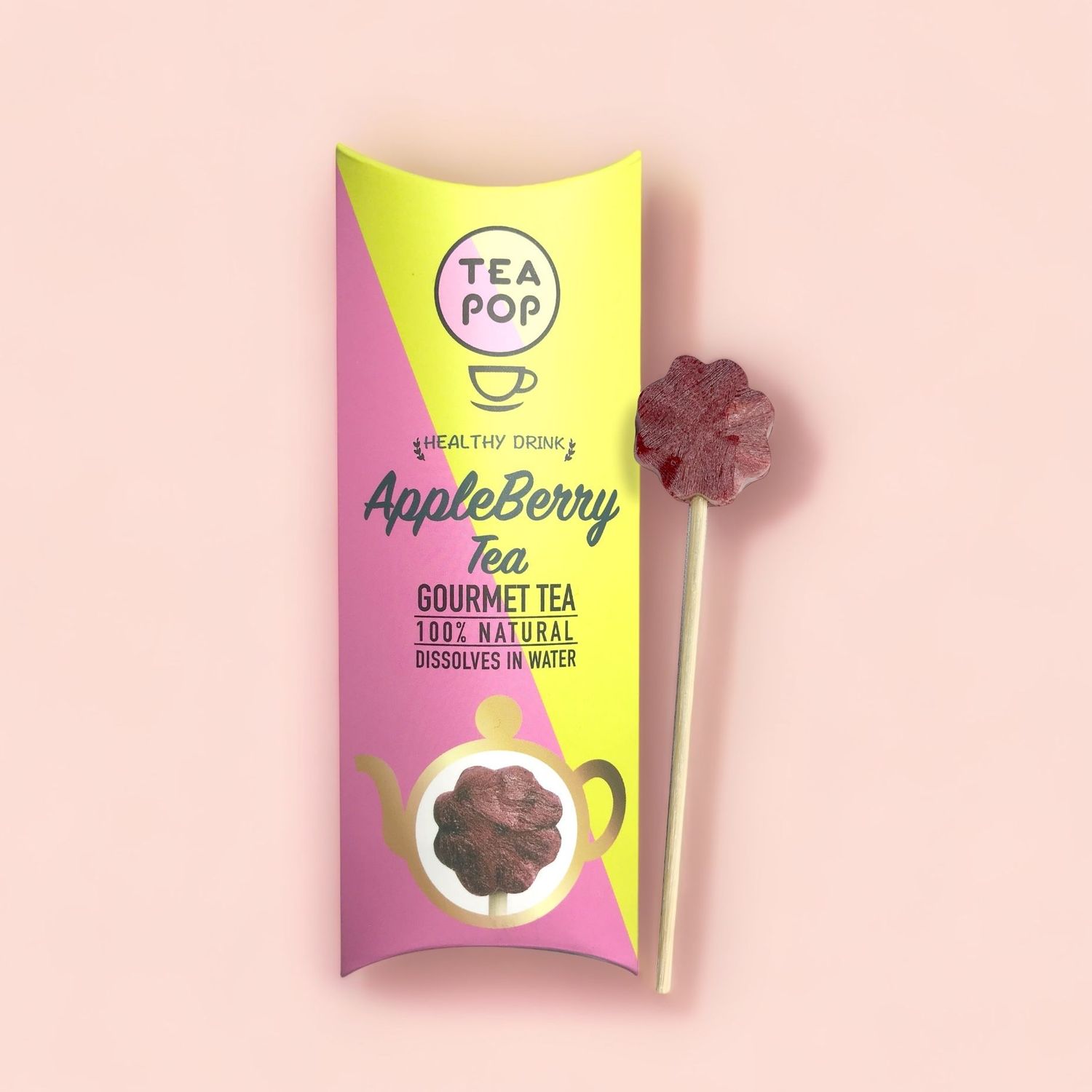 Apfel Beere Tea Pop