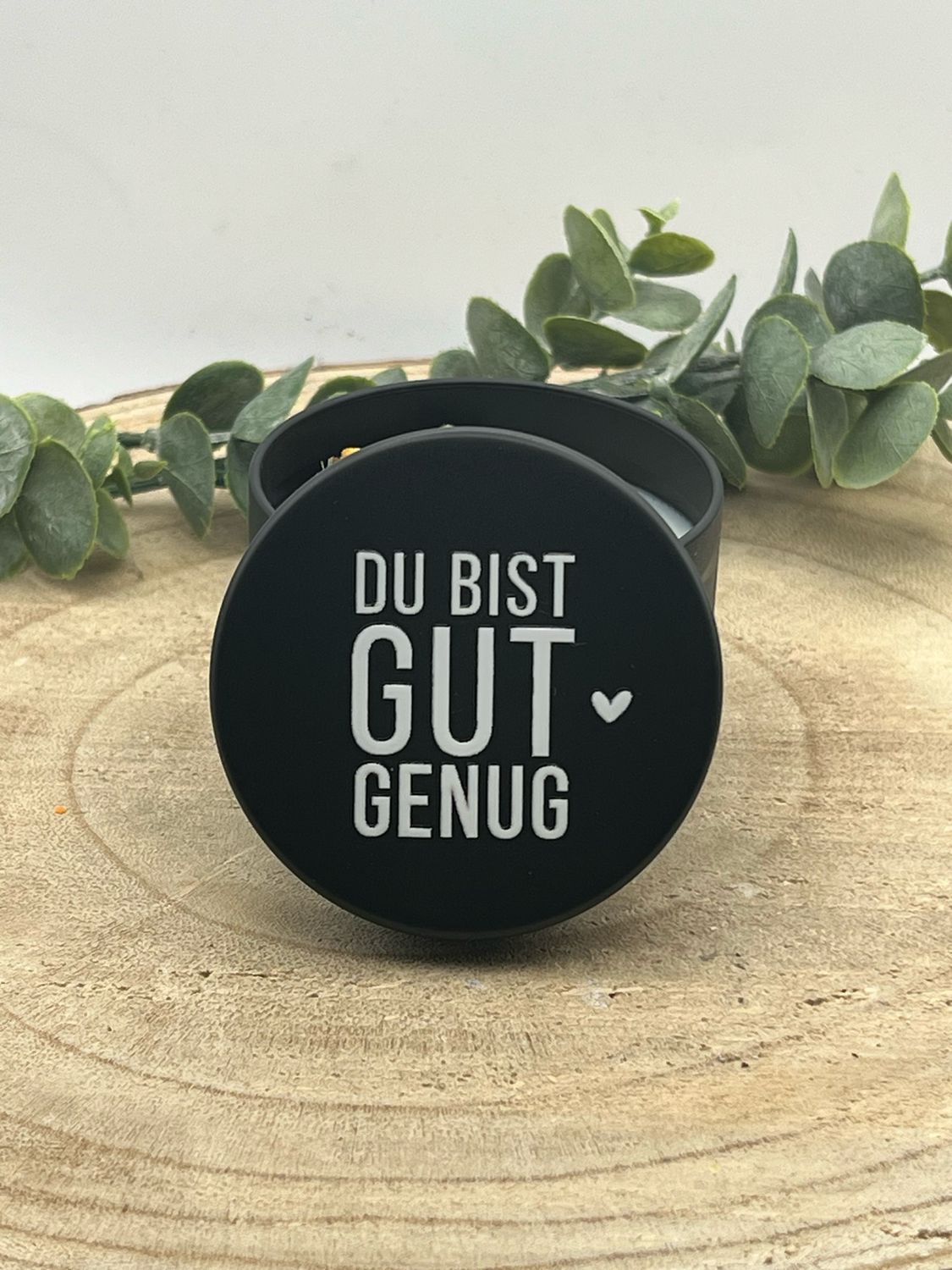 Motivdeckel - Du bist gut genug