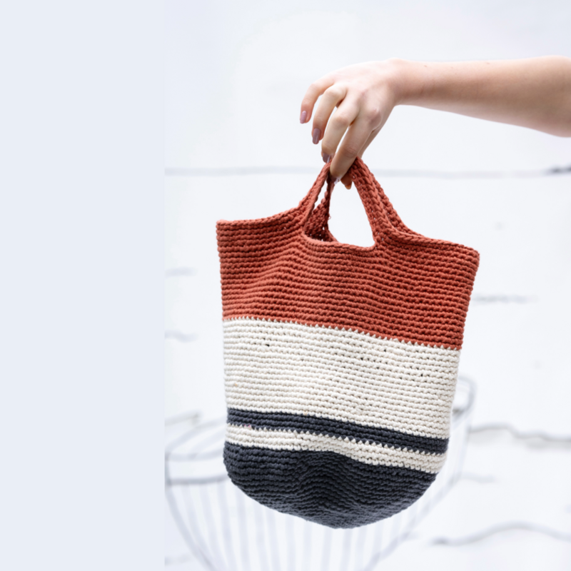 Crochet kit Bucketbag all-in