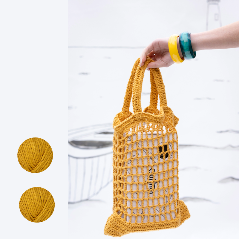 Net Bag, Choose your color: Golden yellow