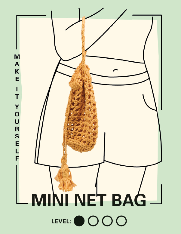 Mini Net Bag patroon