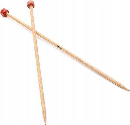 Basix Birch straight knitting needles