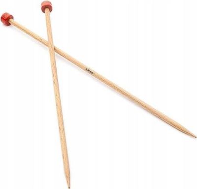 Basix Birch straight knitting needles