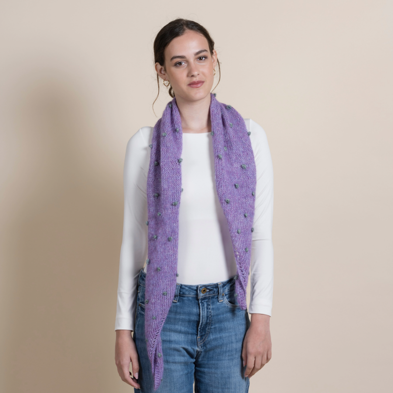 Kit  Tricot - Dottie Scarf
