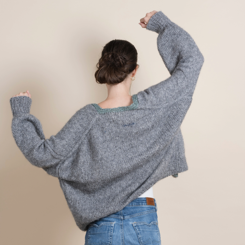 Breipatroon Maxi Cardigan NL