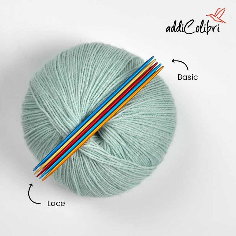 Addi Colibri double pointed needles