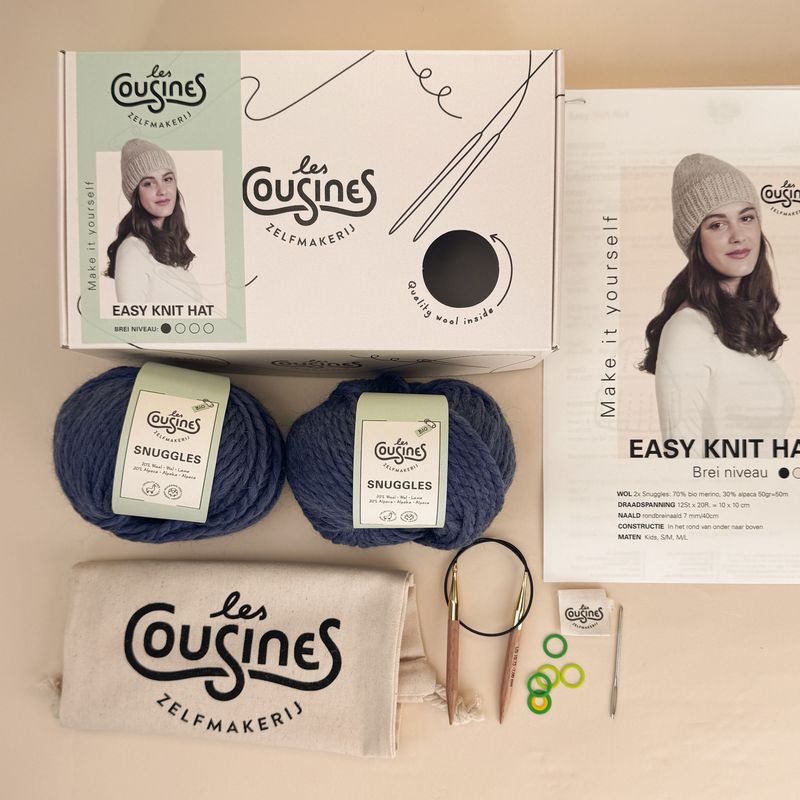 Knit kit -  Easy Knit Hat