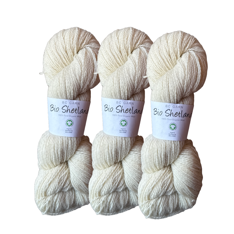 Bio Shetland wool 