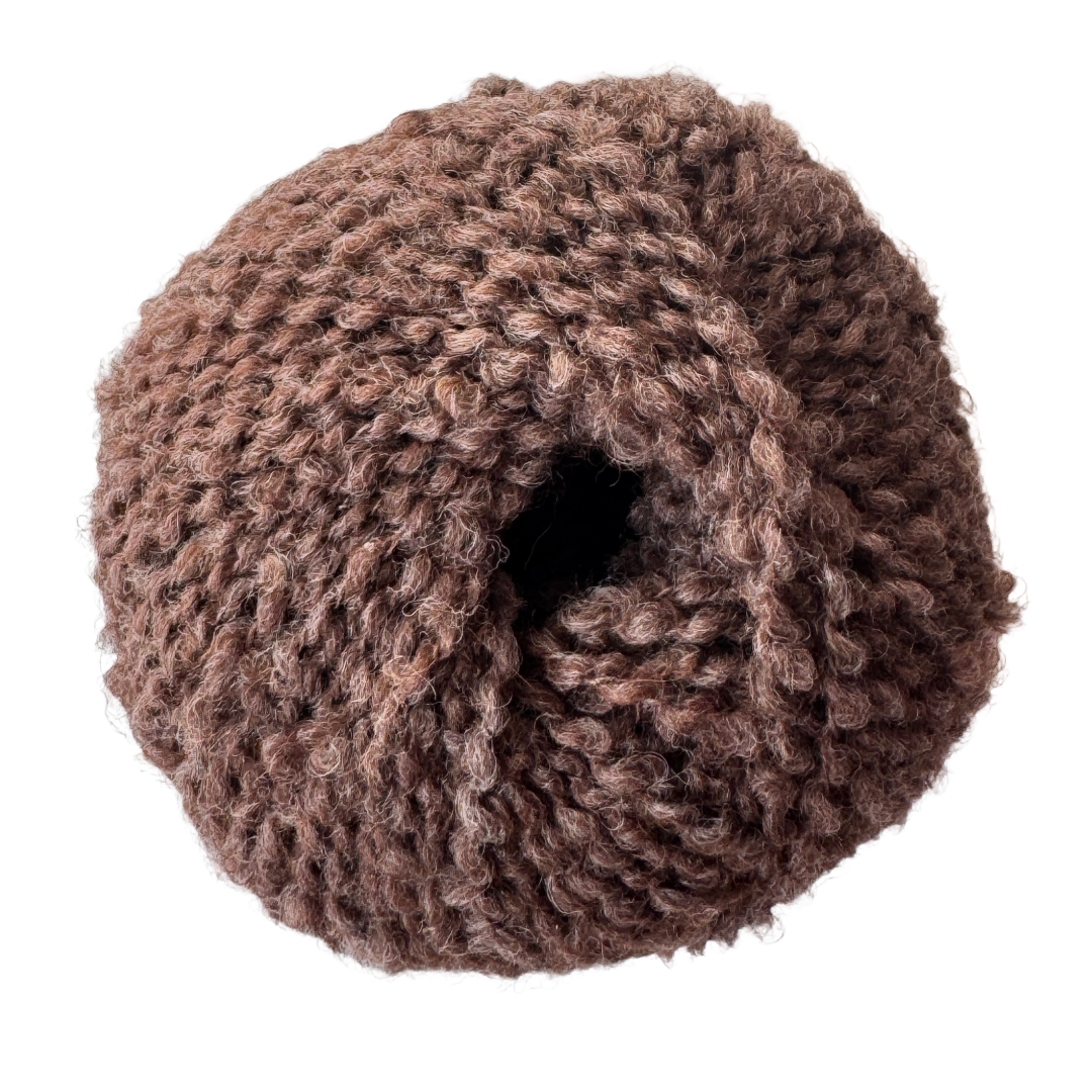 Bouclé chocolate
