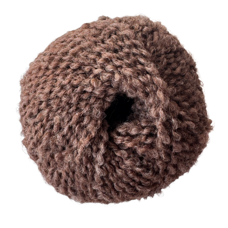 Bouclé chocolate