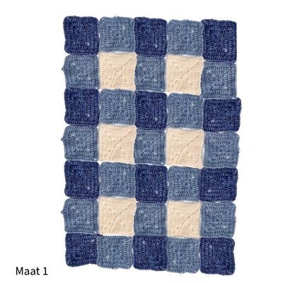 Haakpakket Big Checked Plaid
