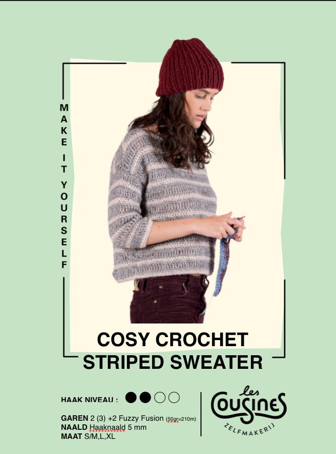 Patern Cosy Crochet jumper