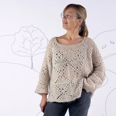 Granny Square jumper