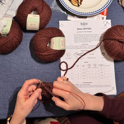 Workshop (Rond)breien voor beginners.