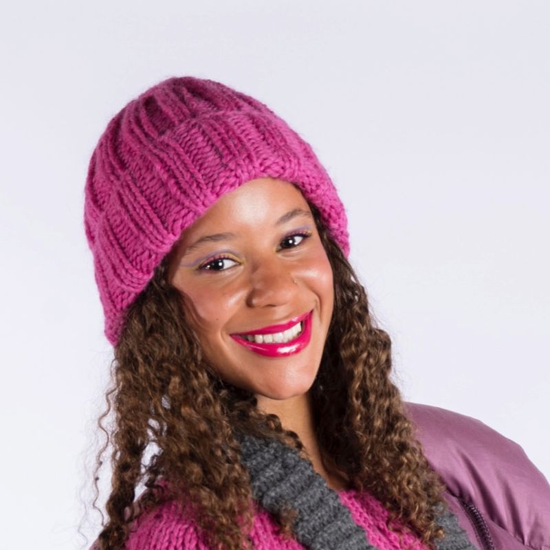 Kit Tricot -  Rib knit Beanie