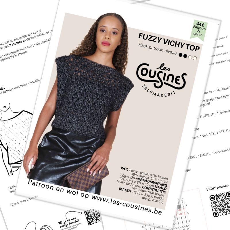 Fuzzy Vichy Top pattern