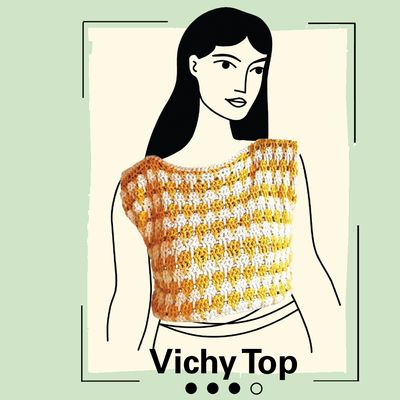the Vichy Cotton Top crochet pattern
