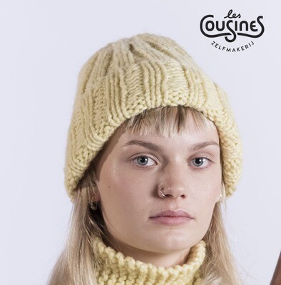 Knit kit - Rib-Knit Beanie
