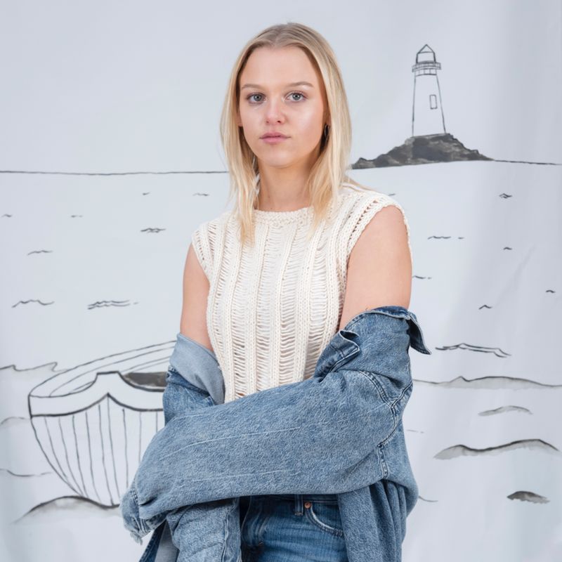 Knit Kit - Rib&amp;Rip top