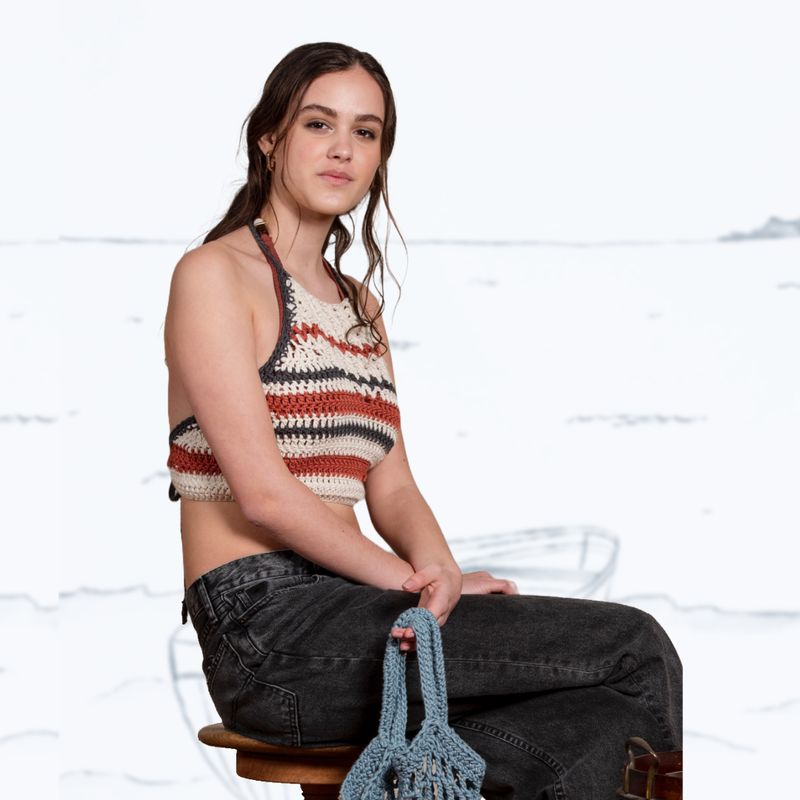 All-in Crochet Kit - Beach top