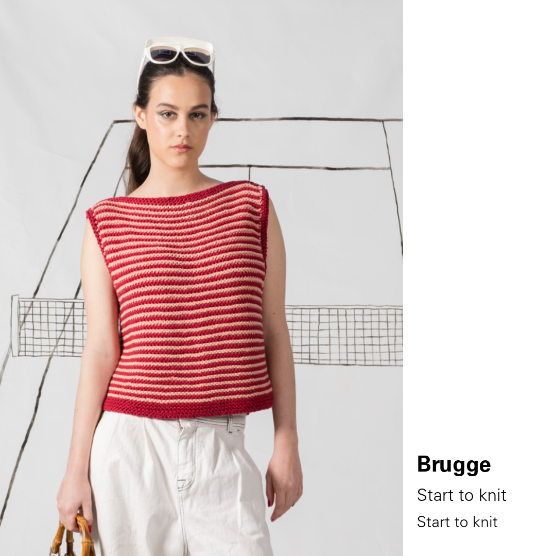 Workshop knitting: My first top