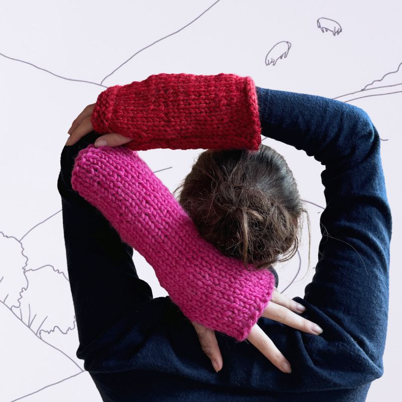 Knit kit -  Easy Armwarmers