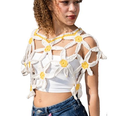 Kit Crochet — Flower Top