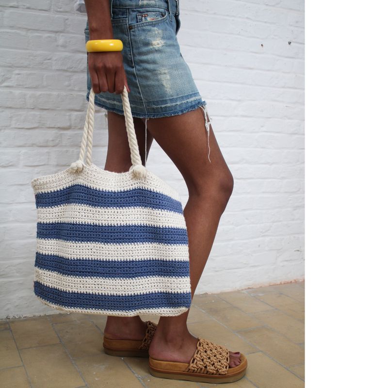 All-in Crochet kit Wave bag