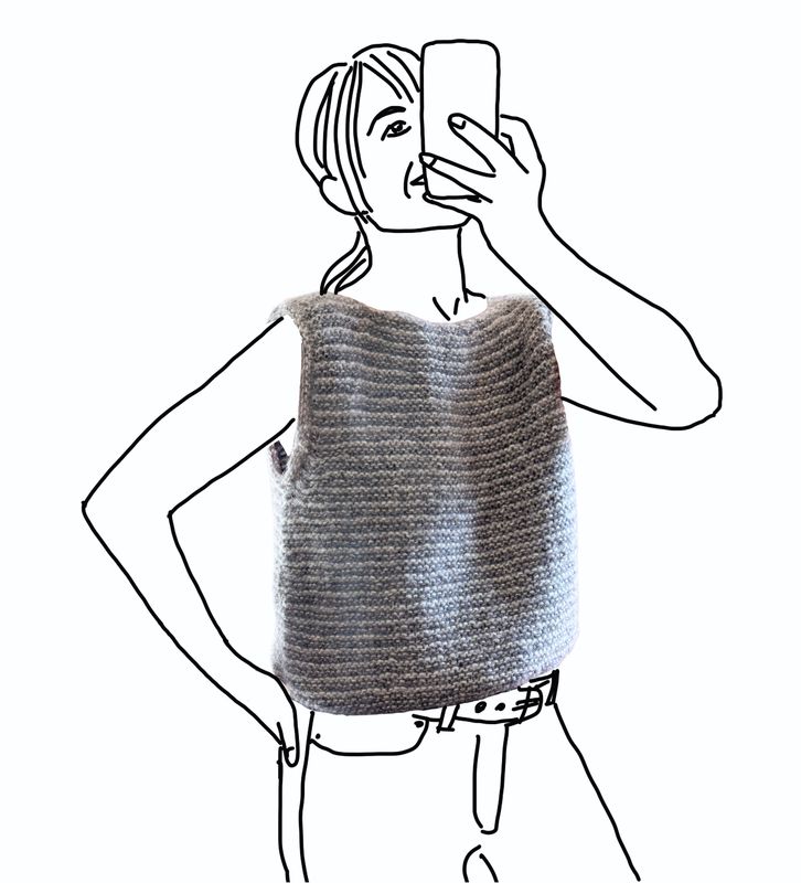 Knit kit - Big Hug Scarf