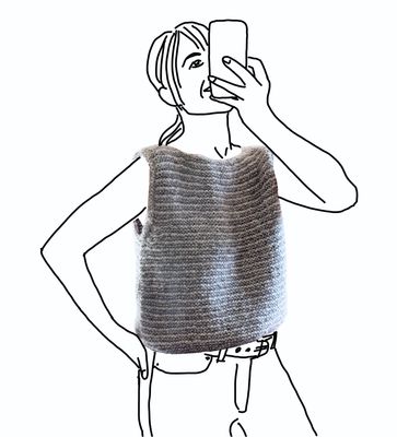 Knit kit - Big Hug Scarf