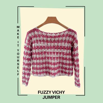 Fuzzy Vichy Top pattern (ENG)