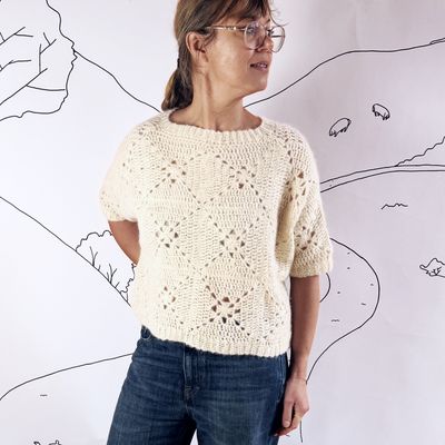 Haakpakket Granny Square Jumper
