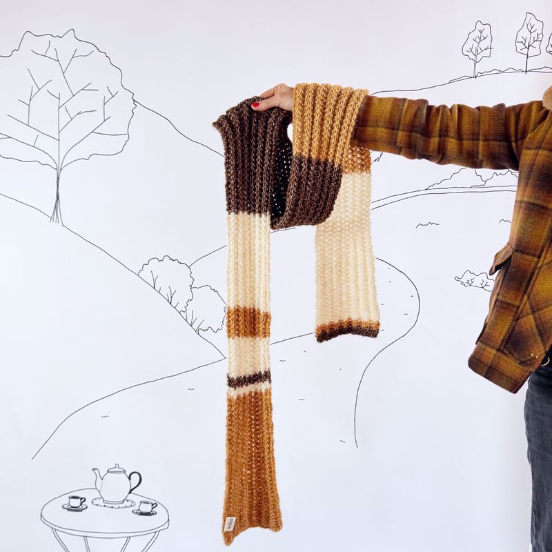Knit kit -Little Hug Scarf