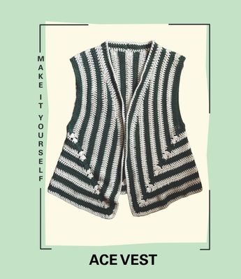 Patron Crochet  Ace vest