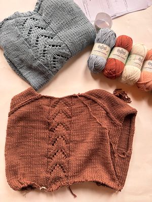 Knitting workshop: Top down cardigan construction with lace pattern - 24/08