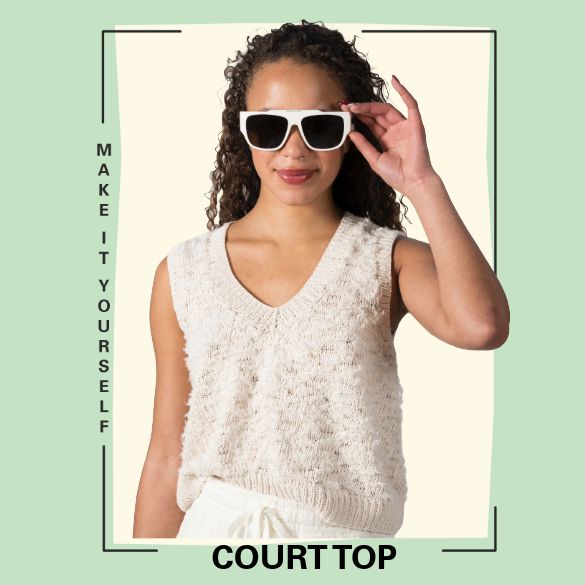 Knitting pattern- Court Top
