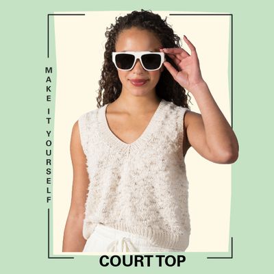 Patron Tricot - Court Top