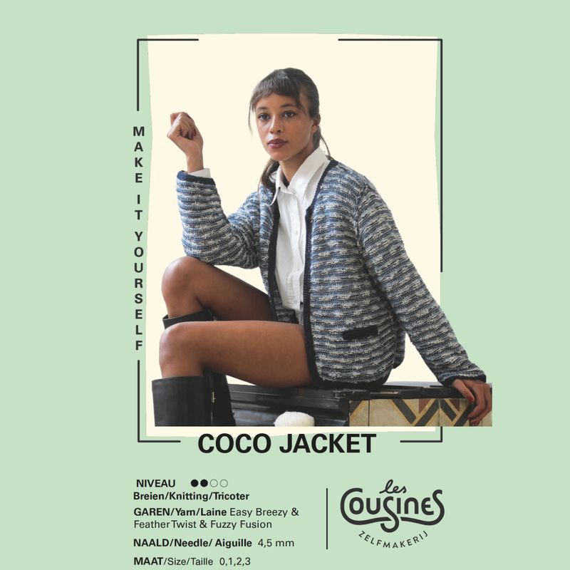 Knit kit Coco jacket (NL)