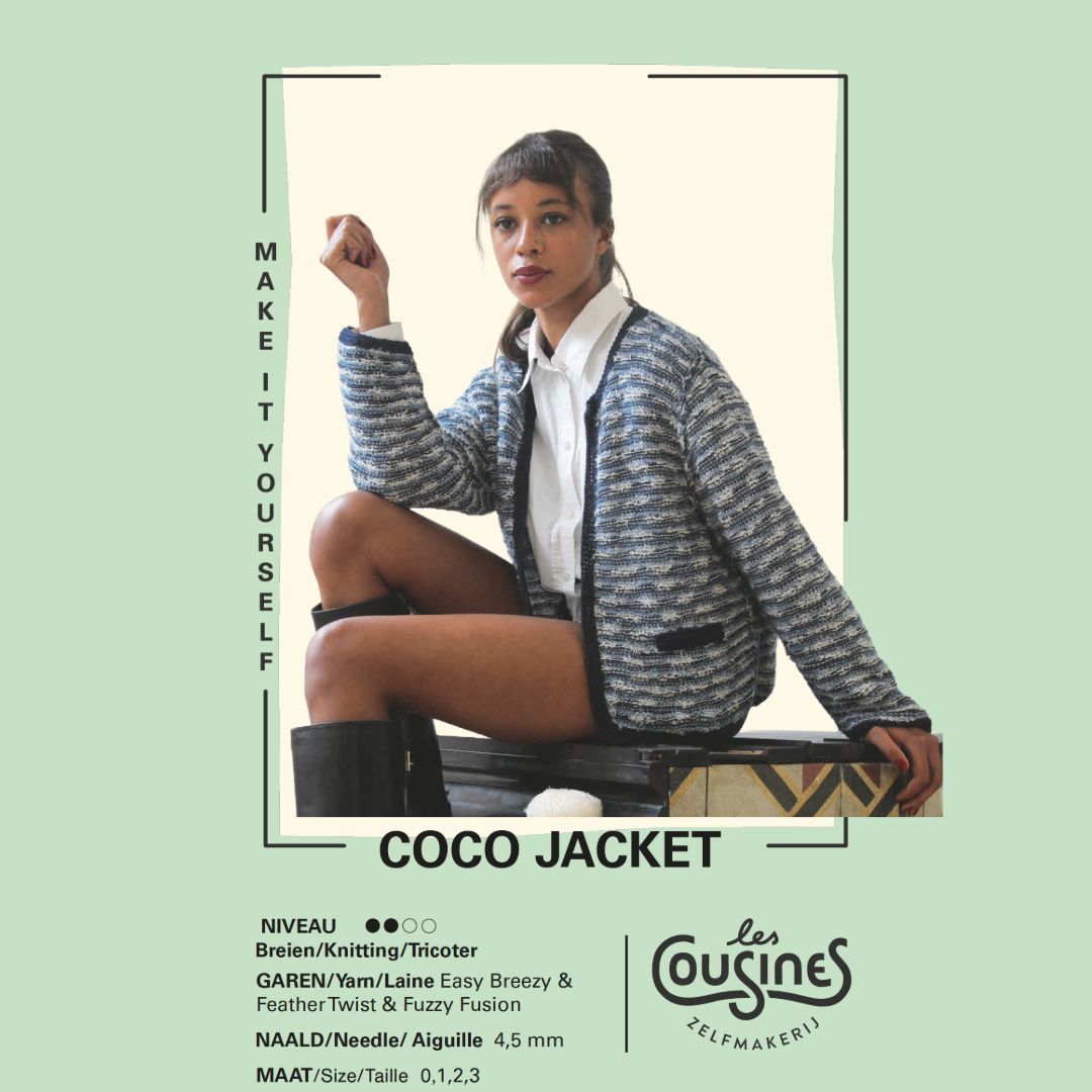 Knit kit Coco jacket (ENG)