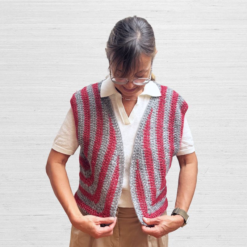 Crochet kit - Boho Vest