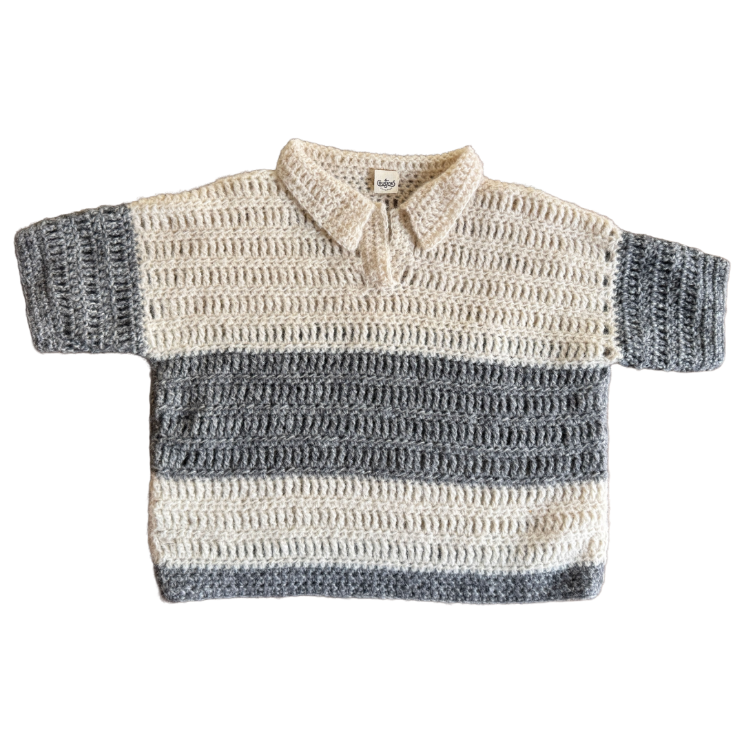 Crochet kit - Boxy Polo