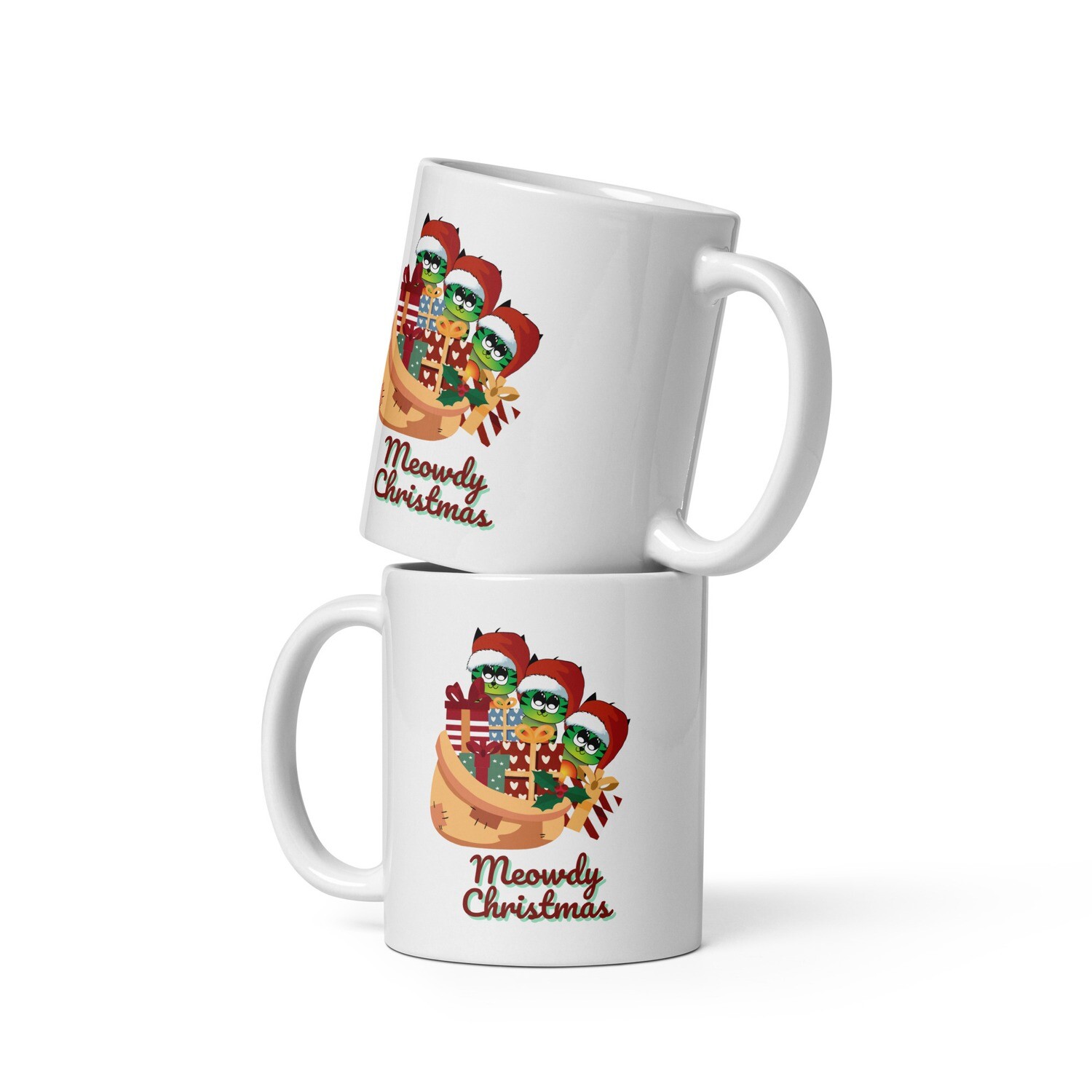 MEOWDY CHRISTMAS MUG