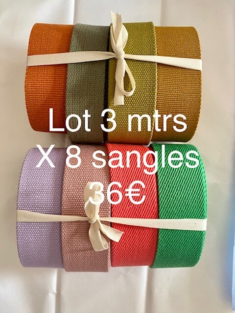 Lot de sangles