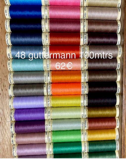 Lot de 48 fils Guttermann