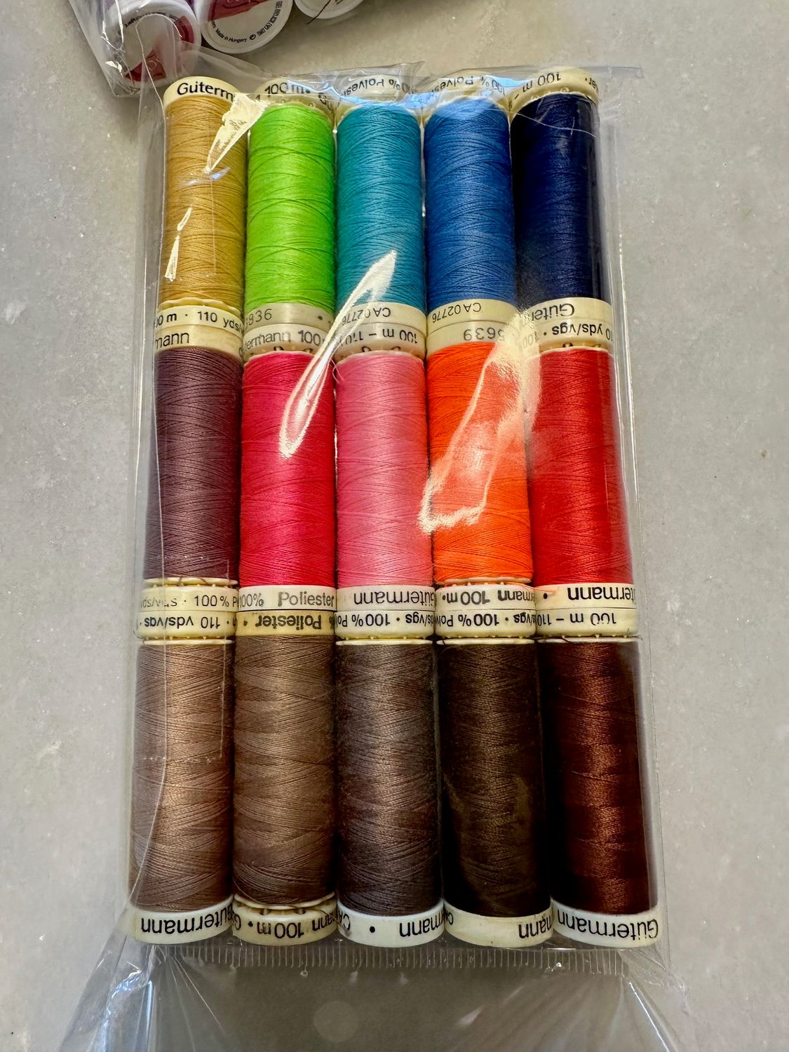 Lot 15 bobines Gütermann