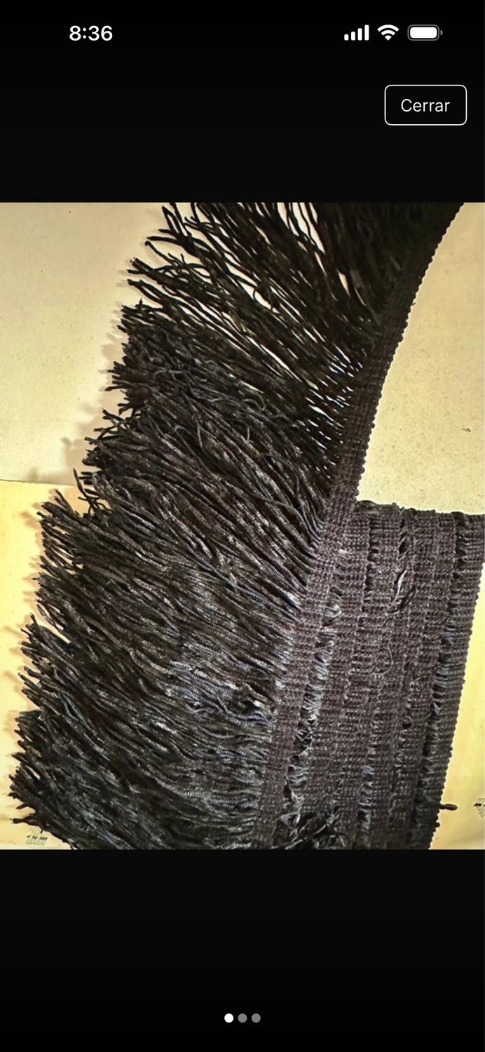 4 mètres galon chenille