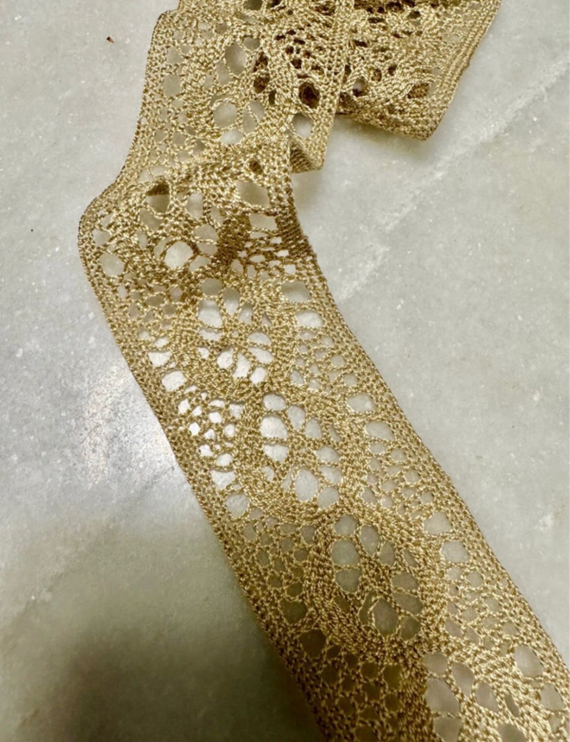 Dentelle coton. Prix au mètre