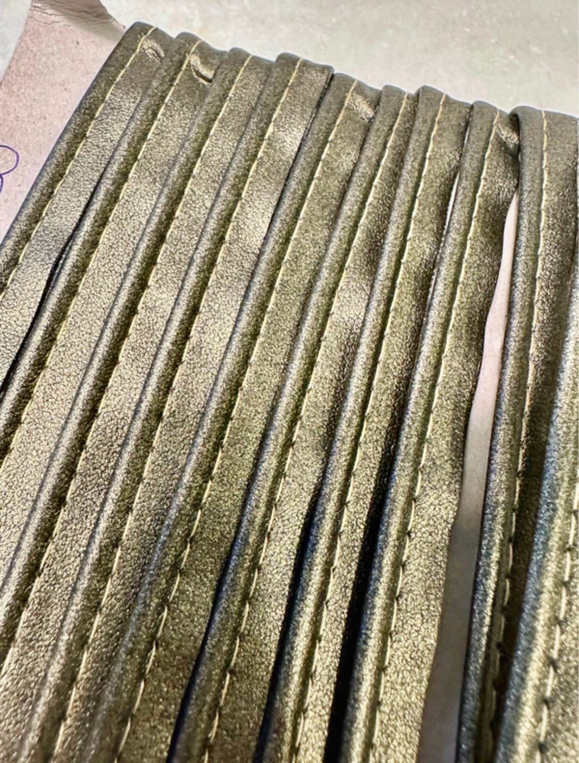 3,30mtrs passepoil simil cuir